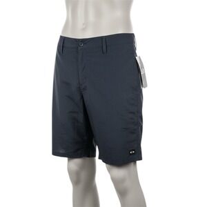 Oakley Basic Hybrid Walkshort Men Size 34 Navy Blue Shorts‎
